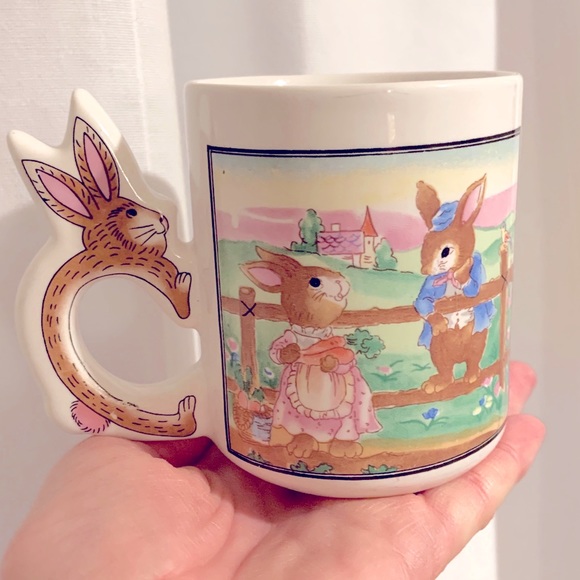 Vintage Peter Rabbit Mug / Beatrix Potter Mug. - Picture 10 of 17